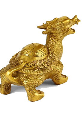 全铜龙龟摆件家居装饰品