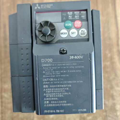 【议价-可维修】 Mitsubishi 变频器 FR-D740-0.75K-CHT D700 工