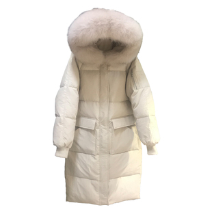 2025新款羽绒棉服女中长款连帽时尚韩版棉袄加厚棉衣宽松保暖外套