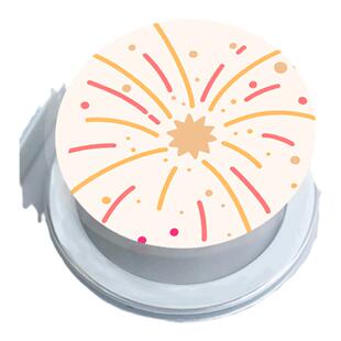 智卡奴 magsafe磁吸气囊支架适用iPhone15/14/13/12/11/promax手机壳新年款烟花360度旋转透明吸附神器支撑