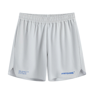 OMG运动 四分综合训练健身短裤男士夏季快干高弹力跑步轻薄透气