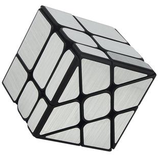 魔域魔方镜面风火轮异形魔方三阶儿童学生专业比赛专用顺滑玩具块