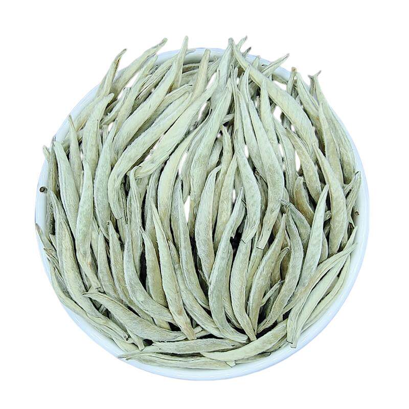 2026年新茶云南特级白毫银针明前景谷白茶单芽月光白美人散茶500g