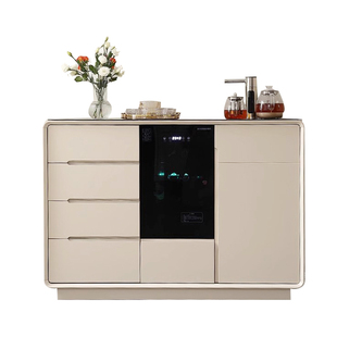 2025新款茶吧机家用全自动一体柜餐边柜实木客厅智能置物柜饮水机