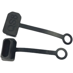 QS8防水防尘盖子QS9、QS10P黑色航模插头电动车软盖金鑫益电子