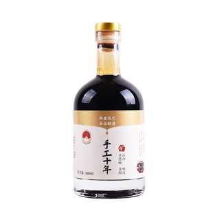 醯谷源手工十年陈酿老陈醋360ML/瓶东湖醋园发礼盒山西特产零添加