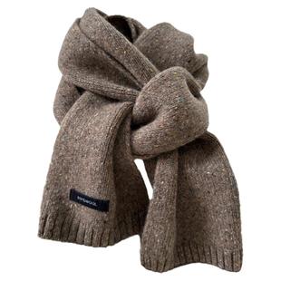 冬季韩系欧尼星空点100％wool羊毛针织围巾男女款保暖软糯围脖