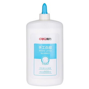 白胶手工白乳胶液体胶500ml粘五谷粘树叶粘雪糕棒粘硬纸板安全可水洗粘木头折纸衍纸史莱姆做泥木工 xx