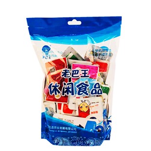 老巴王小鱼仔500g小鱼干湖北特产香辣烧烤味休闲食品零食小吃包邮