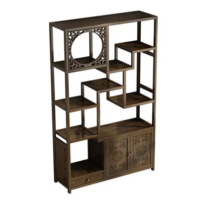 【家居收纳好物】新中式博古架