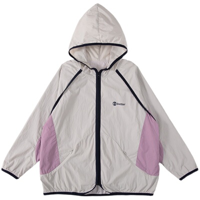 PP星球童装秋季连帽柔软速干外套