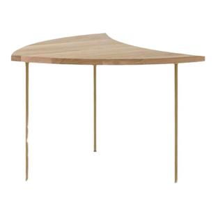 & Tradition HM7 Pinwheel拼接边几实木北欧胡桃木橡木茶几