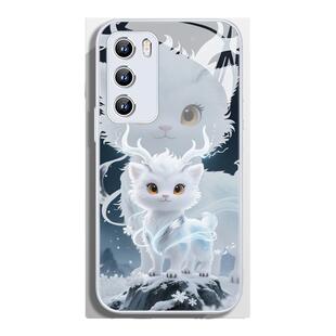 适用荣耀magic7pro手机壳山海经白泽400新款300国风x70祥瑞x60神兽200可爱100女款90/80/70玻璃x50/x40i/x30