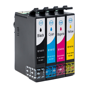 天色适用爱普生T141墨盒 ME33 ME35 ME330 ME350 ME535 560W 570W 620F 960FDW打印机 EPSON T1411墨水盒