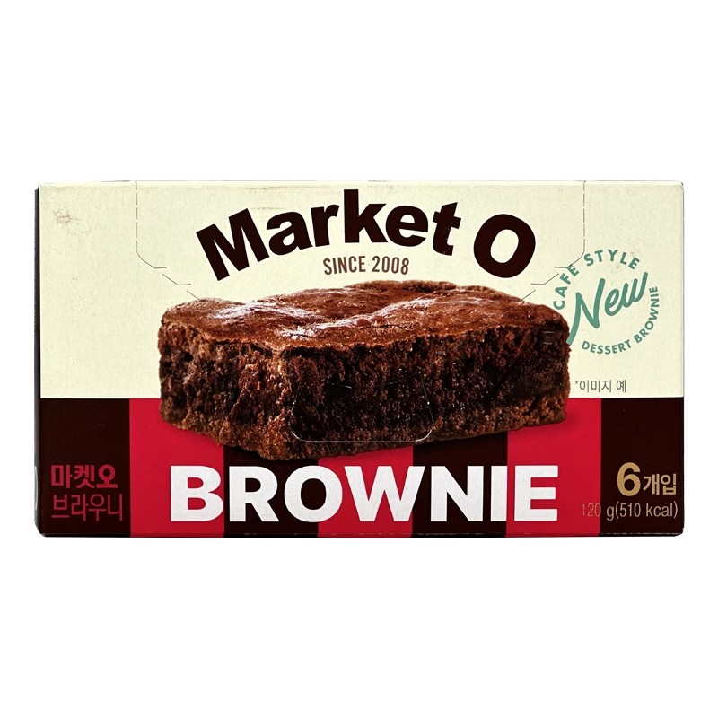 韩国进口零食好丽友MARKETO布朗尼巧克力蛋糕西式糕点休闲小蛋糕