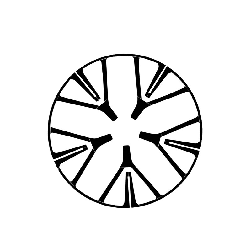 极氪ZEEKR8X轮毂改色贴防氧化