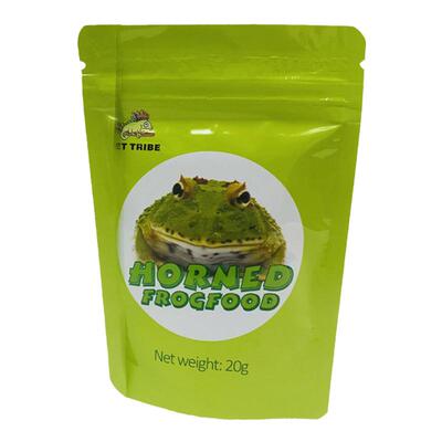 TRIBE角蛙粮袋装罐装饲料