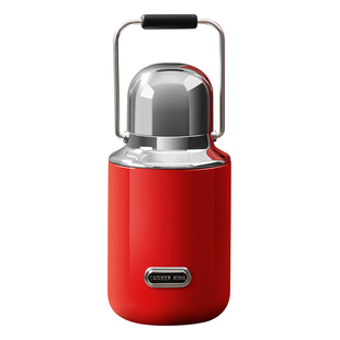 炊大皇不锈钢保温壶礼盒装大号大容量保温杯子带提手外出冲奶水壶