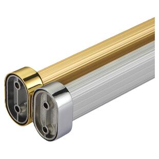 卡贝衣柜挂衣杆柜内挂杆柜子里的挂衣棍横杆托法兰支架座衣架配件