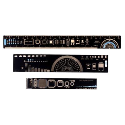 pcb信仰尺多功能工程尺沉金直尺