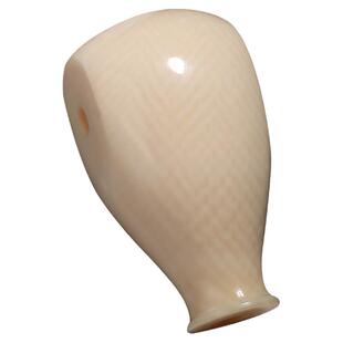 精工冰料原色猛犸牙润纹西施壶一体三通素面佛头星月菩提diy配饰