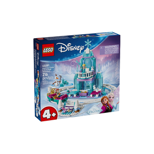 【自营】LEGO乐高迪士尼系列43281艾莎冰雪城堡雪上冒险积木玩具