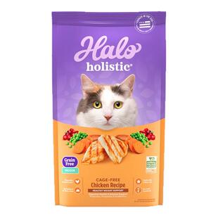 Halo自然光环进口猫粮室内猫猫粮纯鲜肉梁低脂低卡健美成猫猫粮