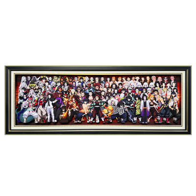 鬼灭之刃全家福立体画无限城九柱