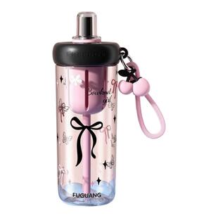 富光水杯女生高颜值吸管水杯夏日饮水杯杯子外出便携大容量水杯子