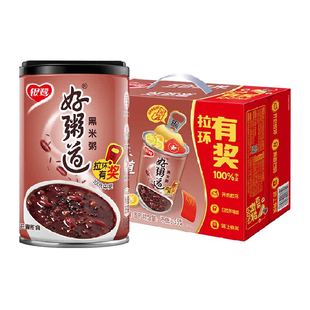 银鹭好粥道黑米粥五谷杂粮营养早餐速食方便粥早饭