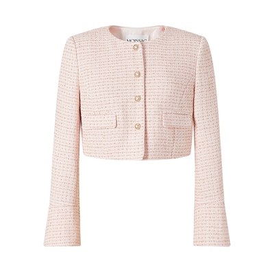 截短式立体翻袋香风外套