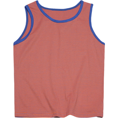 STILLYOU复古撞色条纹短背心打底