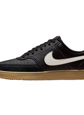 Nike耐克男鞋板鞋COURT VISION LO黑棕低帮复古运动鞋IB2998-004