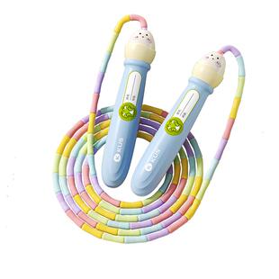 竹节跳绳儿童小学专用不打结初学幼儿园一年级跳神大班专业入门绳