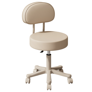美容院专用凳子美发美甲化妆师理发店大工凳滑轮椅子发廊升降转椅