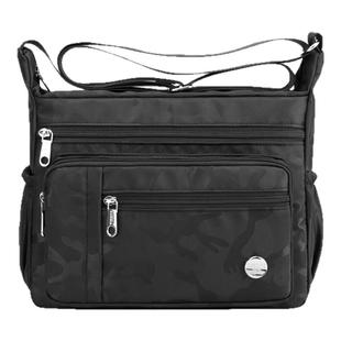 牛津布斜挎包女包尼龙包包轻便帆布妈妈包单肩包防水中老年布包