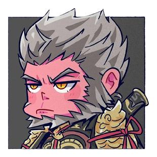 黑神话悟空游戏虎先锋金池长老黄风大圣反光汽车贴纸车身后玻璃贴