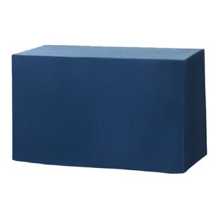 会议桌套定制纯色长方形展会桌甜品展台摆台桌套罩宴会绒布桌布