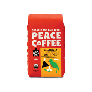 美国和平咖啡Guatemala危地马拉单产地有机咖啡豆340g 可代磨粉