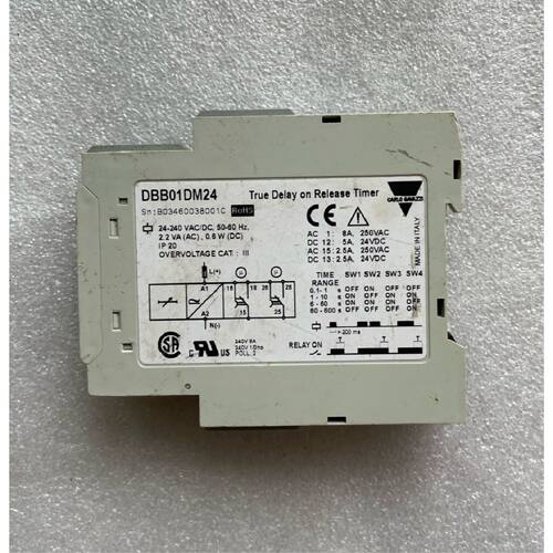 〔议价-可维修〕原装进口 瑞士佳乐时间继电器DBB01DM24 工业自动