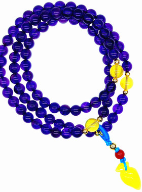 天然乌拉圭紫水晶手串