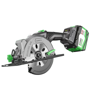 三竹锂电锯木工专用锂电电锯单手锯山竹手提锯140电圆锯电动工具