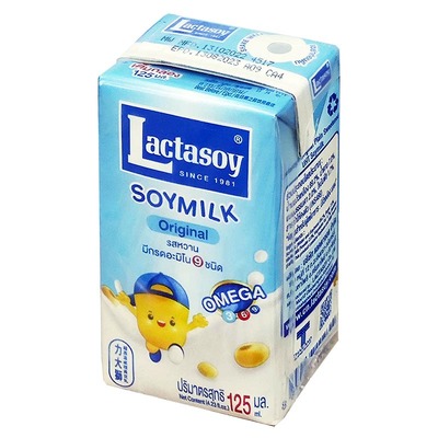 力大狮泰国进口植物奶豆奶黄豆钙