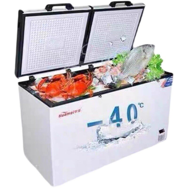 华美铜管零下40度冷冻低温冰柜