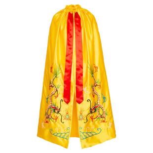 佛像龙凤披肩玉皇大帝龙袍关公财神观音菩萨佛袍泰山奶奶披风佛衣