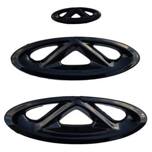 奇瑞艾瑞泽5艾瑞泽8车标黑化改装件轮毂方向盘前车标后尾标装饰贴