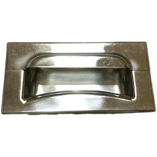 不锈钢门抽手商用酒店厨房配件炉具配件抽屉柜门暗装拉手掩盖门抽