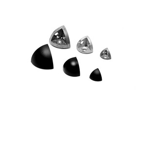 3030R 2020R三维角件弧度 铝型材配件 半圆角件弧形角连接件