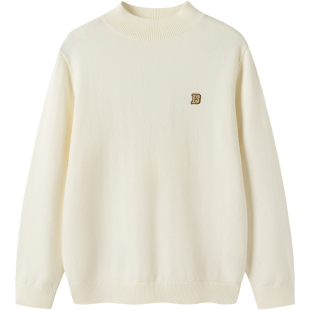 巴拉巴拉男童毛衣中大童宝宝打底衫秋冬季新款童装儿童套头针织衫