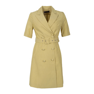 2026年夏季女装时尚轻熟风裙子气质女神范职业西装正式场合连衣裙